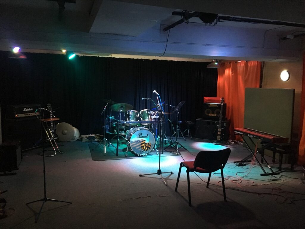 The live room at Sound Minds