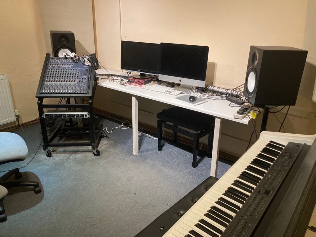 Tech room at Sound Minds
